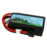 11.4V 4300mAh 60C 3S LiHV Battery: Deans, XT60